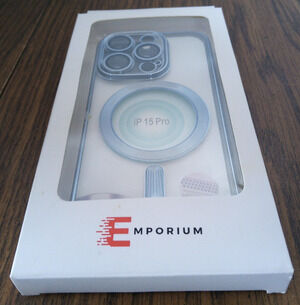 Emporium iphone 15 Pro Magnetic Blue Case